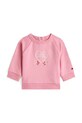 Tommy Hilfiger bluza niemowlęca z bawełną aplikacja różowy KN0KN02114.9BYA
