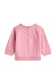 Tommy Hilfiger bluza niemowlęca z bawełną KN0KN02114.9BYA różowy AW25