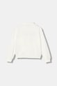 United Colors of Benetton felpa in cotone bambino/a 3J68C505D.G.seasonal bianco AW25