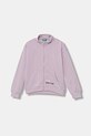 United Colors of Benetton bluza bawełniana dziecięca aplikacja fioletowy 3J68C505D.G.seasonal