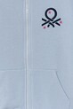 Dziewczynka United Colors of Benetton bluza bawełniana dziecięca 3J68C505D.G.seasonal niebieski