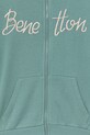 Dziewczynka United Colors of Benetton bluza bawełniana dziecięca 3J68C505D.G.seasonal turkusowy