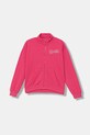 United Colors of Benetton bluza bawełniana dziecięca aplikacja różowy 3J68C505D.G.seasonal