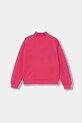 United Colors of Benetton bluza bawełniana dziecięca 3J68C505D.G.seasonal różowy AW25