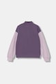 Dětská bavlněná mikina United Colors of Benetton 3J68C505D.G.seasonal fialová AW25