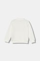 Detská bavlnená mikina United Colors of Benetton 3J70G503U.P.seasonal biela AW25