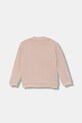 United Colors of Benetton bluza bawełniana dziecięca 3J70G503U.P.seasonal różowy AW25