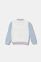 Детская хлопковая кофта United Colors of Benetton 3J70G503U.P.seasonal фиолетовой AW25