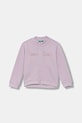 Dětská bavlněná mikina United Colors of Benetton potisk fialová 3J70G503U.P.seasonal