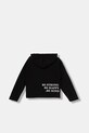 United Colors of Benetton bluza bawełniana dziecięca 3NBMC2053.G.seasonal czarny AW25