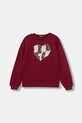 Дитяча бавовняна кофта United Colors of Benetton візерунок бордо 3J68C10Q0.G.seasonal