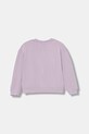 Detská bavlnená mikina United Colors of Benetton 3J68C10QI.G.seasonal fialová AW25