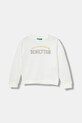 United Colors of Benetton bluza bawełniana nadruk biały 3J70G10JR.P.seasonal