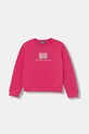 United Colors of Benetton bluza bawełniana nadruk różowy 3J70G10JR.P.seasonal