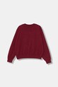 Detská mikina United Colors of Benetton 32N4C10PQ.G.seasonal burgundské AW25