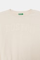 Dziewczynka United Colors of Benetton bluza bawełniana dziecięca 33NVC10Q8.G.seasonal beżowy