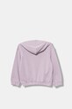United Colors of Benetton bluza bawełniana dziecięca 3J68G503W.P.seasonal fioletowy AW25