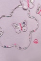 Fete United Colors of Benetton hanorac de bumbac pentru copii 3J68G503W.P.seasonal violet