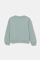 Detská bavlnená mikina United Colors of Benetton 3UNIC10Q6.G.seasonal tyrkysová AW25