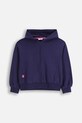 Coccodrillo bluza bawełniana dziecięca bawełna granatowy ZC5132401VGA