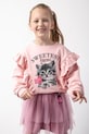Coccodrillo bluză copii print roz ZC5132101CGK