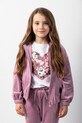Coccodrillo bluza dziecięca ZC5132401CGK różowy