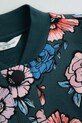 Dziewczynka Coccodrillo bluza bawełniana dziecięca ZC5132201FGJ zielony