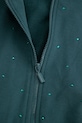 Дитяча бавовняна кофта Coccodrillo зелений ZC5132401FGK