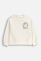 Coccodrillo bluza dziecięca nadruk beżowy ZC5132102LGD