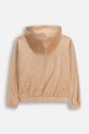 Coccodrillo bluza bawełniana dziecięca ZC5132401WGJ beżowy AW25