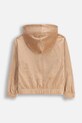 Detská bavlnená mikina Coccodrillo ZC5132401WGK béžová AW25