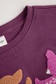 Coccodrillo longsleeve dziecięcy fioletowy ZC5143104WGK