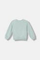 United Colors of Benetton bluza dziecięca 39M2G10LC.P.Seasonal turkusowy AW25