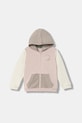 Детская кофта United Colors of Benetton с капюшоном розовый 39M2G5045.P.Seasonal
