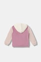Детская кофта United Colors of Benetton 39M2G5045.P.Seasonal фиолетовой AW25