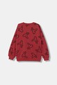 United Colors of Benetton bluza dziecięca 3QHCC10RS.G.Seasonal bordowy AW25
