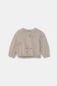 Μπλούζα μωρού United Colors of Benetton στάμπα καφέ 3TIKG10LE.P.Seasonal