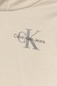Băieți Calvin Klein Jeans hanorac de bumbac pentru copii IU0IU00266.104.116.9BYA bej