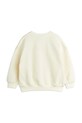 Mini Rodini bluza bawełniana dziecięca Mini Rodini society 2562011711 beżowy AW25