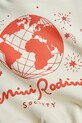 Chłopiec Mini Rodini bluza bawełniana dziecięca Mini Rodini society 2562011711 beżowy