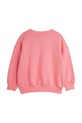 Mini Rodini bluza bawełniana dziecięca Blackbird 2562013628 różowy AW25