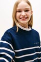 Tommy Hilfiger bluza dziecięca KS0KS00633.116.122.9BYA granatowy AW25