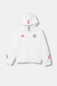 adidas Performance bluza dziecięca FC Bayern Munich JM9437 biały AW25