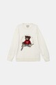 Guess bluza bawełniana dziecięca aplikacja beżowy H5YJ00.KAX74.9BYA