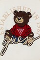 Chłopiec Guess bluza bawełniana dziecięca H5YJ00.KAX74.9BYA beżowy
