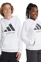 adidas Performance bluza dziecięca JUVENTUS z kapturem biały IT3846