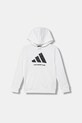 adidas Performance bluza dziecięca JUVENTUS z kapturem biały IT3846