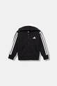 Dětská mikina adidas s kapucí černá JM0894