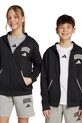 Детски суичър adidas с качулка черен JM1534