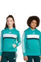 adidas bluză copii imprimeu turcoaz JN2244